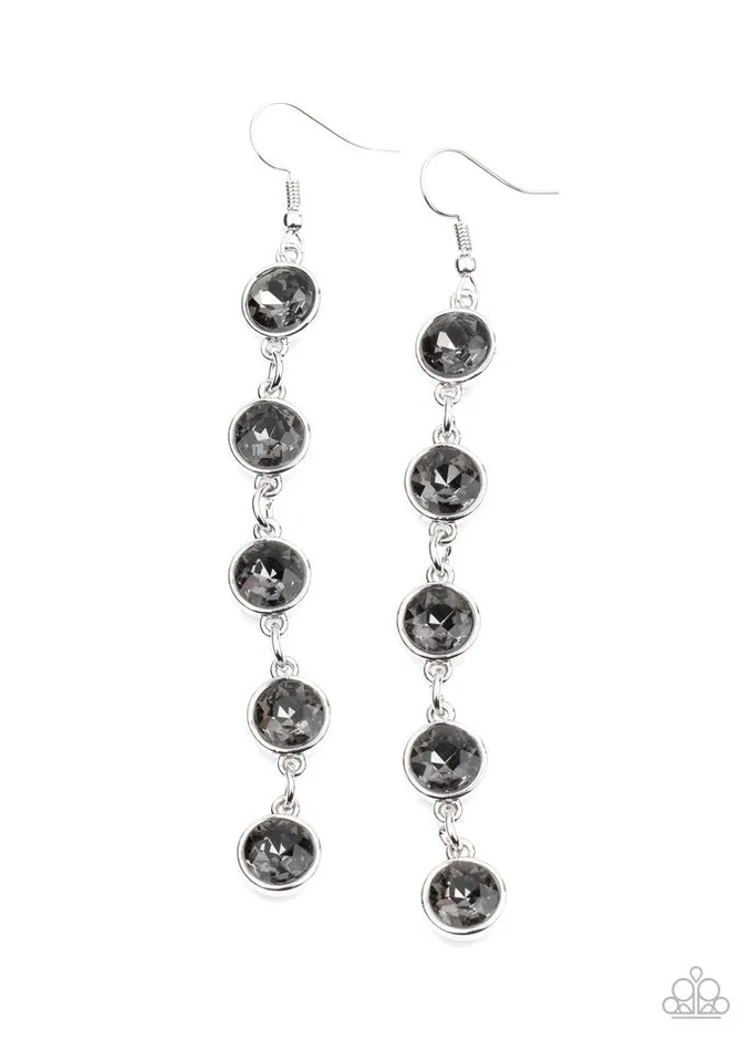 Paparazzi Jewelry Earrings Paparazzi Earring Trickle Down Twinkle Silver Paparazzi Jewelry Earrings Paparazzi Earring Trickle Down Twinkle Silver