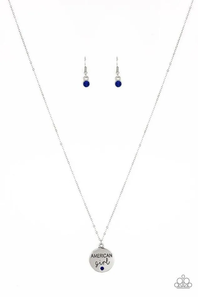 Paparazzi Jewelry Necklaces Paparazzi Necklace American Girl Blue