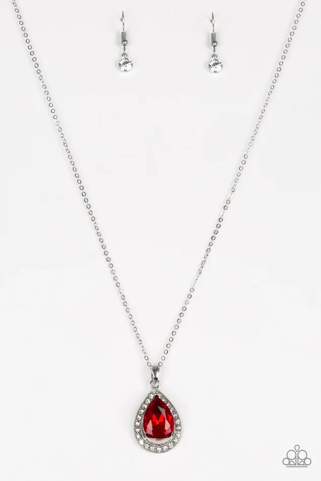Paparazzi Jewelry Necklaces Paparazzi Necklace Because Im Queen Red
