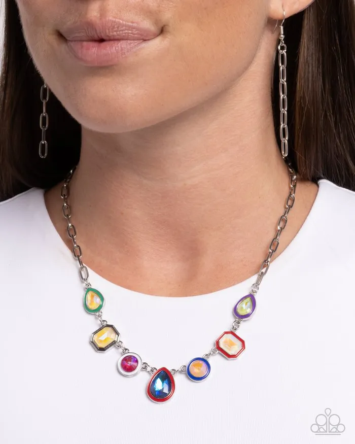 Paparazzi Jewelry Necklaces Paparazzi Necklace Classy Character Red