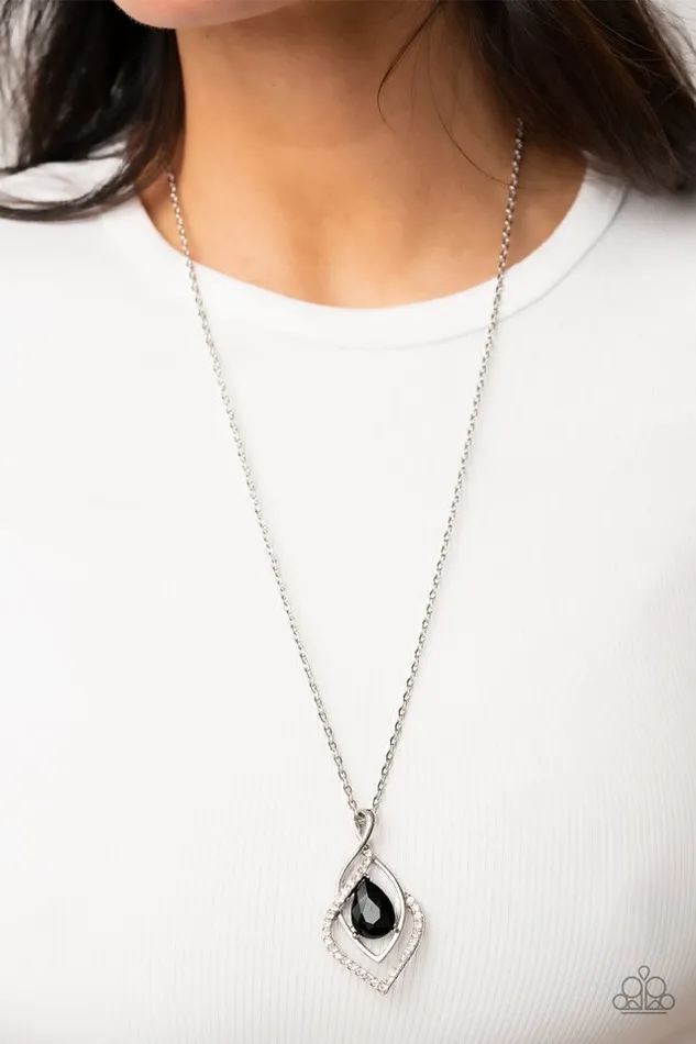 Paparazzi Jewelry Necklaces Paparazzi Necklace Dauntless Demure Black