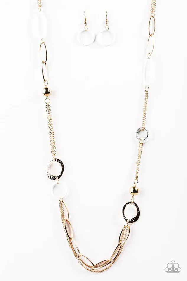 Paparazzi Jewelry Necklaces Paparazzi Necklace DISC Factor White