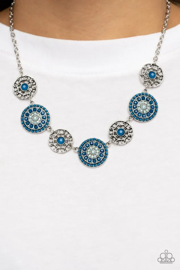 Paparazzi Jewelry Necklaces Paparazzi Necklace Farmers Market Fashionista Blue