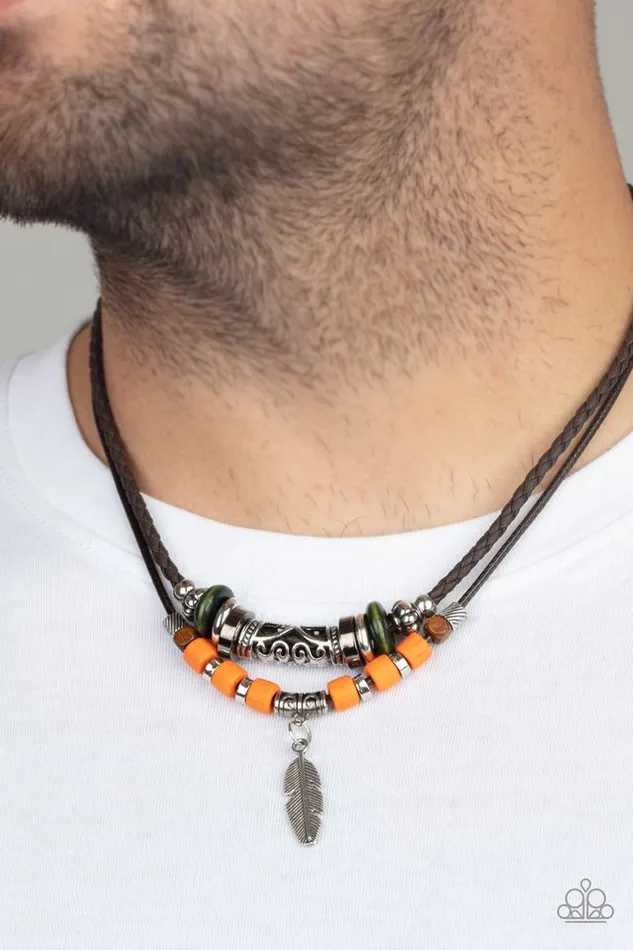 Paparazzi Jewelry Necklaces Paparazzi Necklace Fly Away HOMESPUN Multi