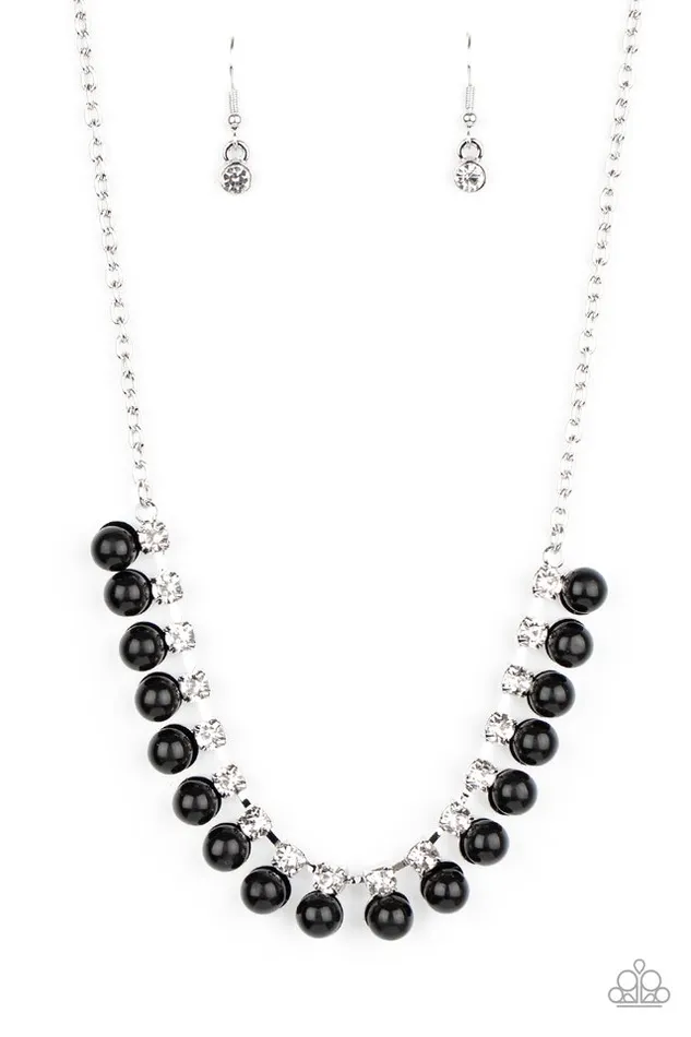 Paparazzi Jewelry Necklaces Paparazzi Necklace Frozen in TIMELESS Black Paparazzi Jewelry Necklaces Paparazzi Necklace Frozen in TIMELESS Black