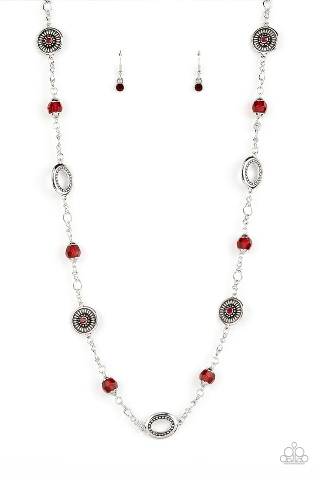 Paparazzi Jewelry Necklaces Paparazzi Necklace Glammed Up Goals Red Paparazzi Jewelry Necklaces Paparazzi Necklace Glammed Up Goals Red