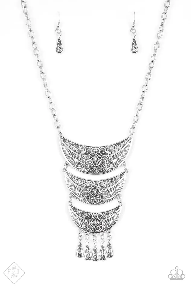 Paparazzi Jewelry Necklaces Paparazzi Necklace Go STEERCrazy Silver