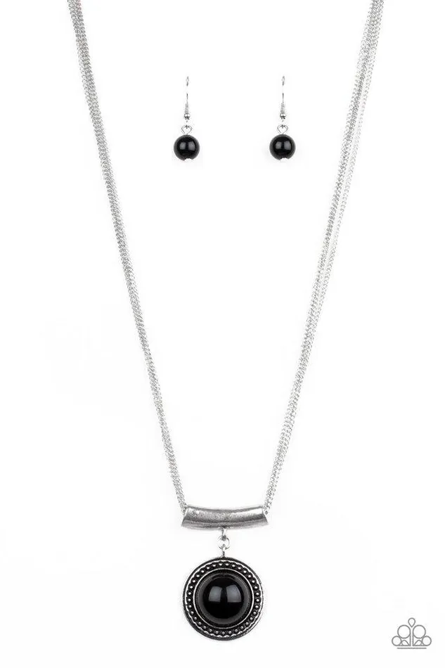 Paparazzi Jewelry Necklaces Paparazzi Necklace Gypsy Gulf Black