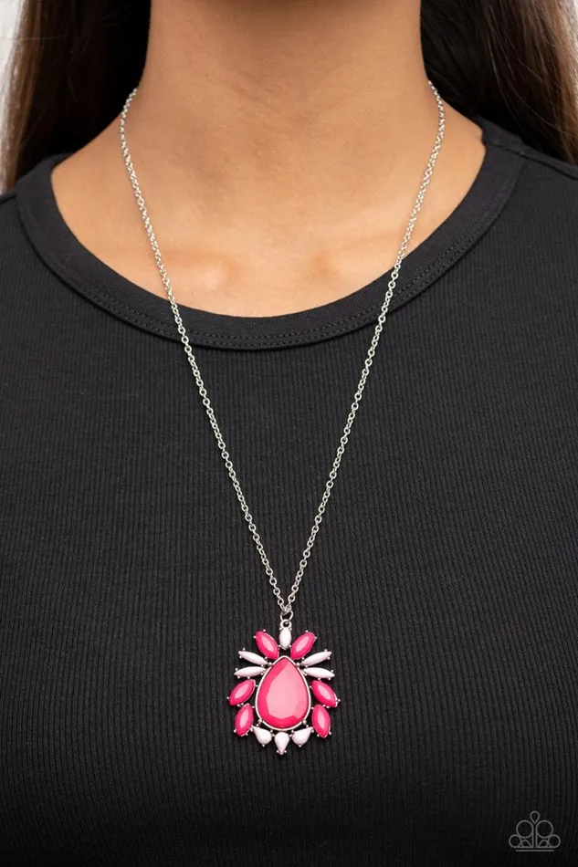 Paparazzi Jewelry Necklaces Paparazzi Necklace Indie Icon Pink