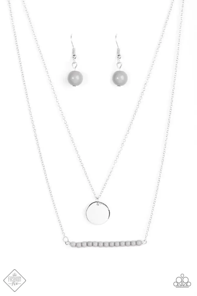 Paparazzi Jewelry Necklaces Paparazzi Necklace Keep It Basic Silver