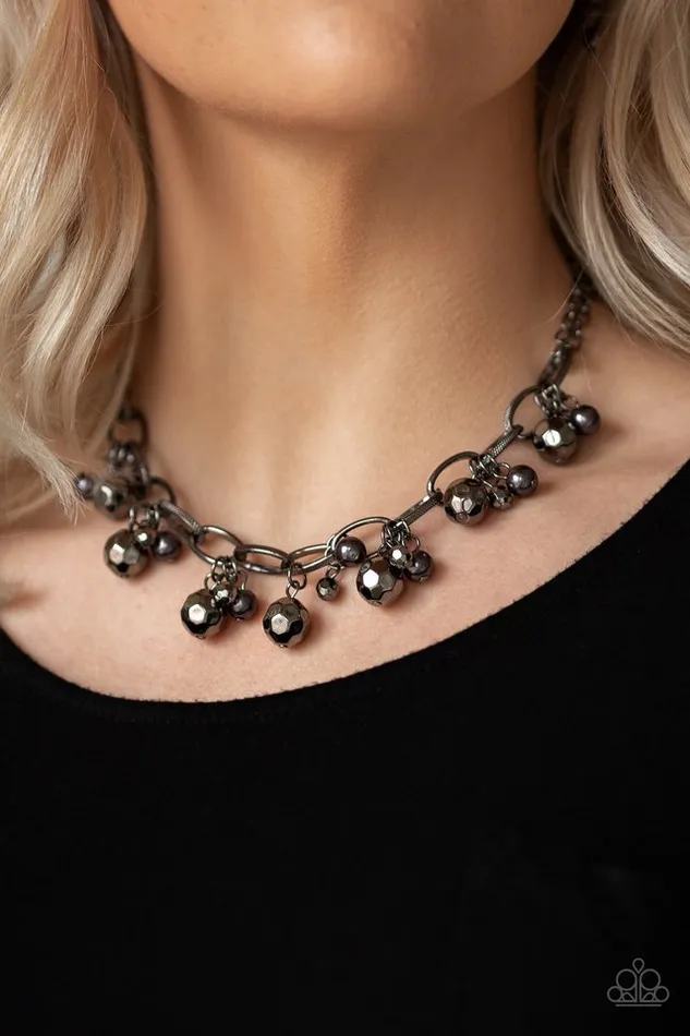 Paparazzi Jewelry Necklaces Paparazzi Necklace Malibu Movement Black