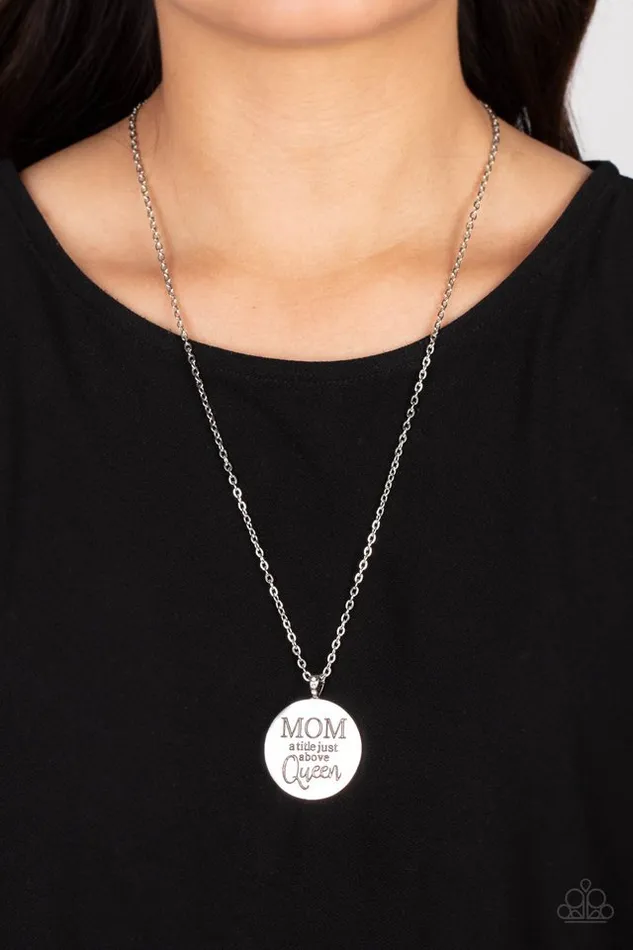 Paparazzi Jewelry Necklaces Paparazzi Necklace Mother Dear White