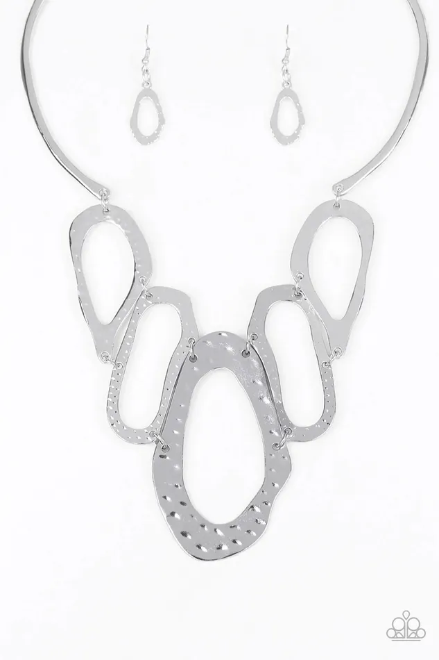 Paparazzi Jewelry Necklaces Paparazzi Necklace Prime Prowess Silver