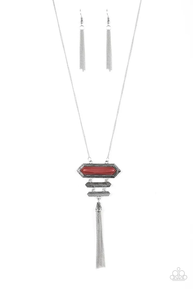 Paparazzi Jewelry Necklaces Paparazzi Necklace Rio Rendezvous Brown
