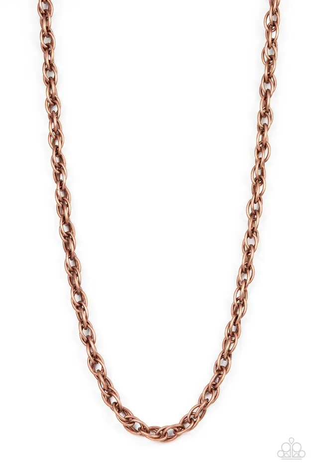 Paparazzi Jewelry Necklaces Paparazzi Necklace Trademark Trend Copper Paparazzi Jewelry Necklaces Paparazzi Necklace Trademark Trend Copper