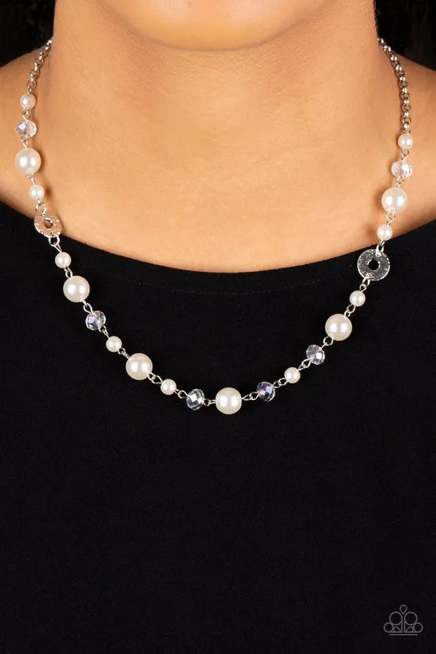 Paparazzi Jewelry Necklaces Paparazzi Necklace Traditional Transcendence White