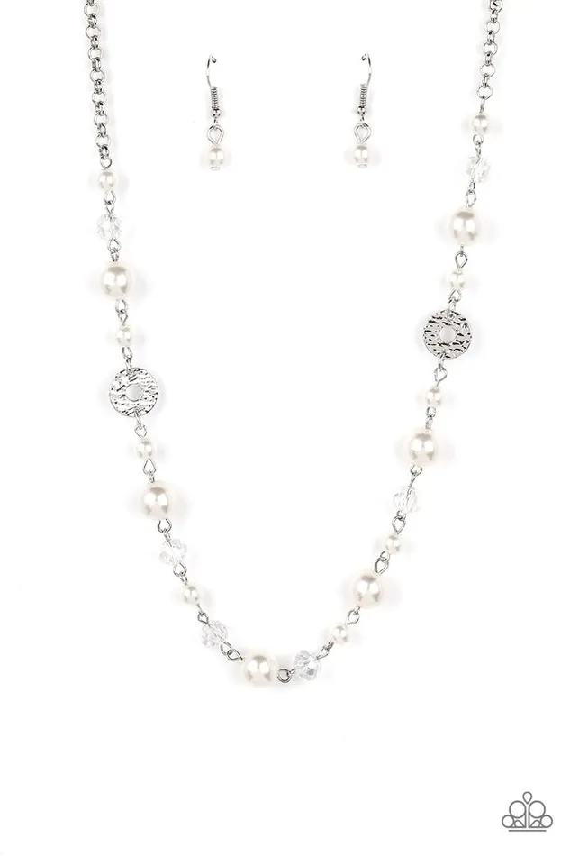 Paparazzi Jewelry Necklaces Paparazzi Necklace Traditional Transcendence White Paparazzi Jewelry Necklaces Paparazzi Necklace Traditional Transcendence White