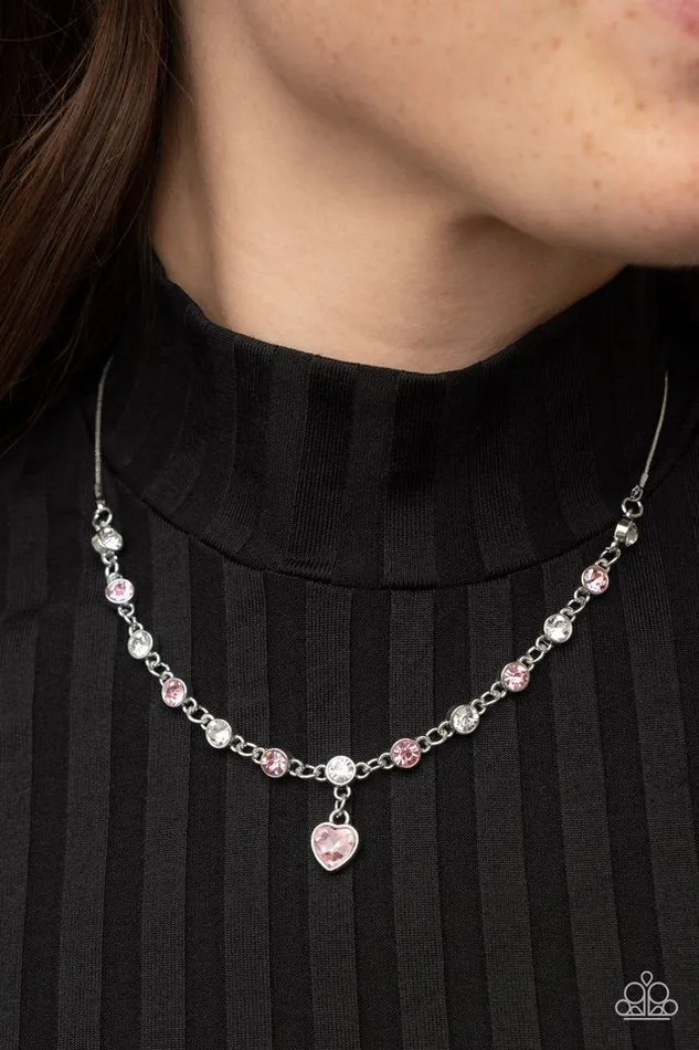 Paparazzi Jewelry Necklaces Paparazzi Necklace True Love Trinket Pink