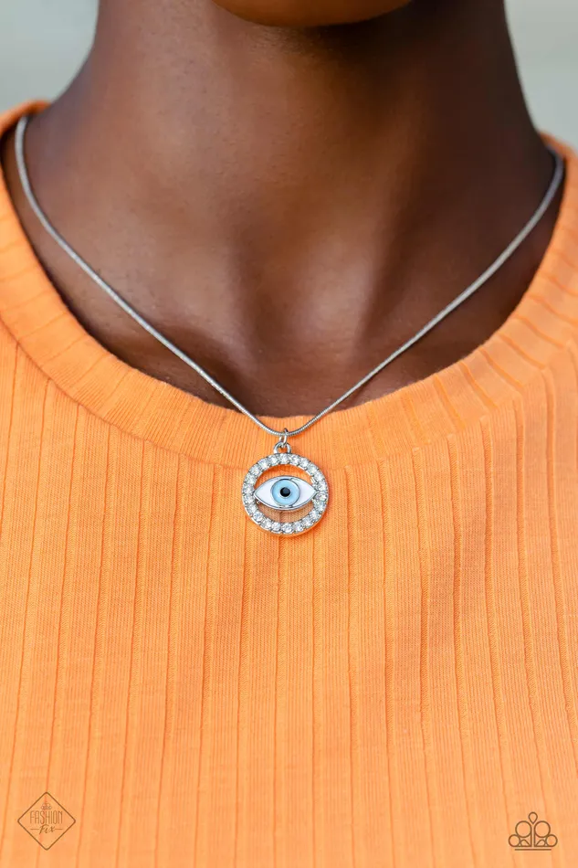 Paparazzi Jewelry Necklaces Paparazzi Necklace VIBE Over Matter Blue