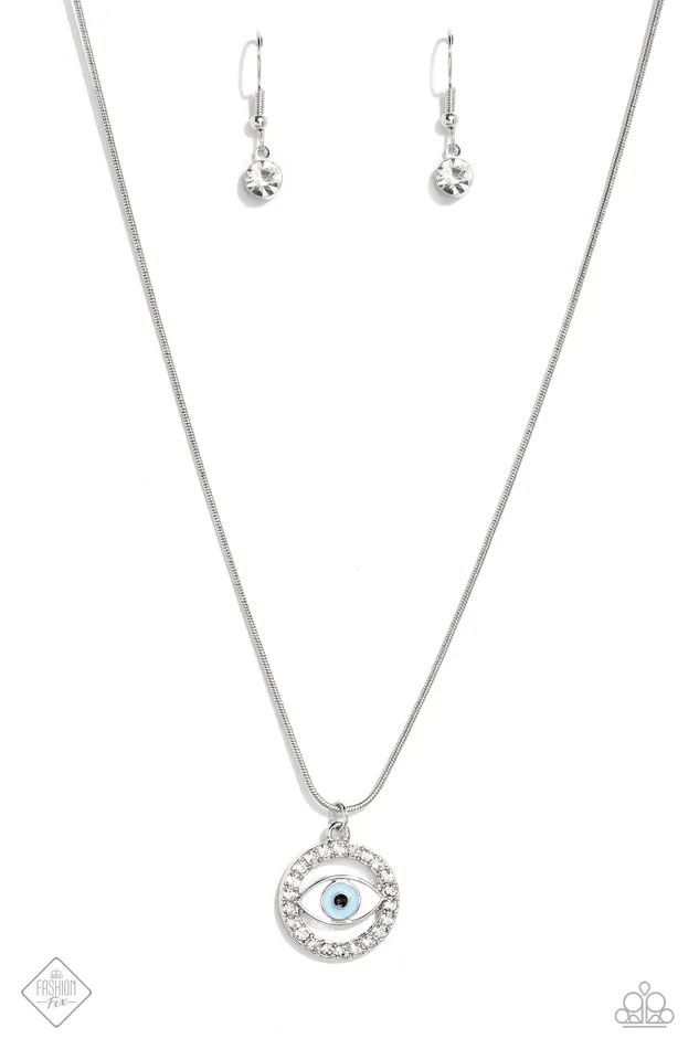 Paparazzi Jewelry Necklaces Paparazzi Necklace VIBE Over Matter Blue