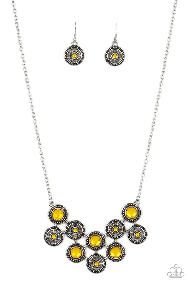 Paparazzi Jewelry Necklaces Paparazzi Necklace Whats Your Star Sign Yellow