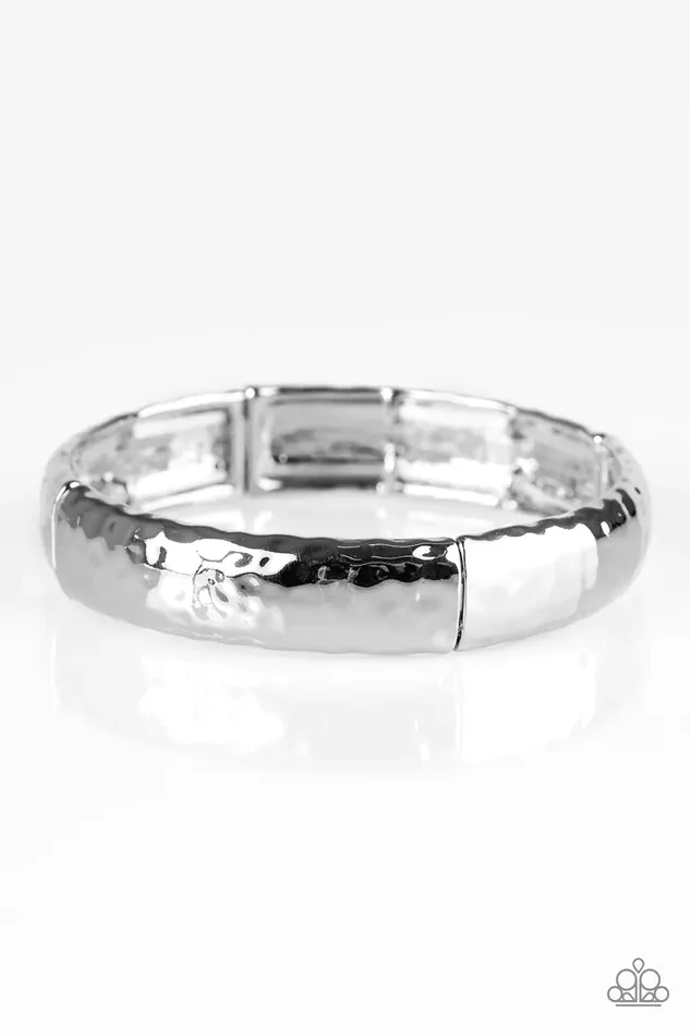 Paparazzi Jewelry Paparazzi Bracelet Glimpse Of Glimmer Silver Bracelets