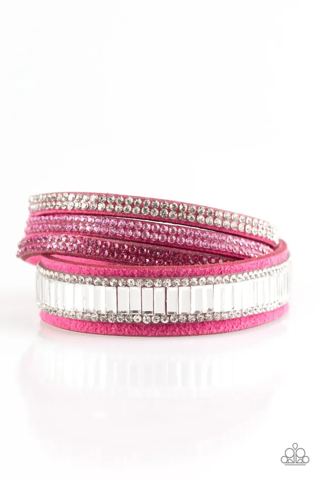 Paparazzi Jewelry Paparazzi Bracelet Just In SHOWTIME Pink Bracelets