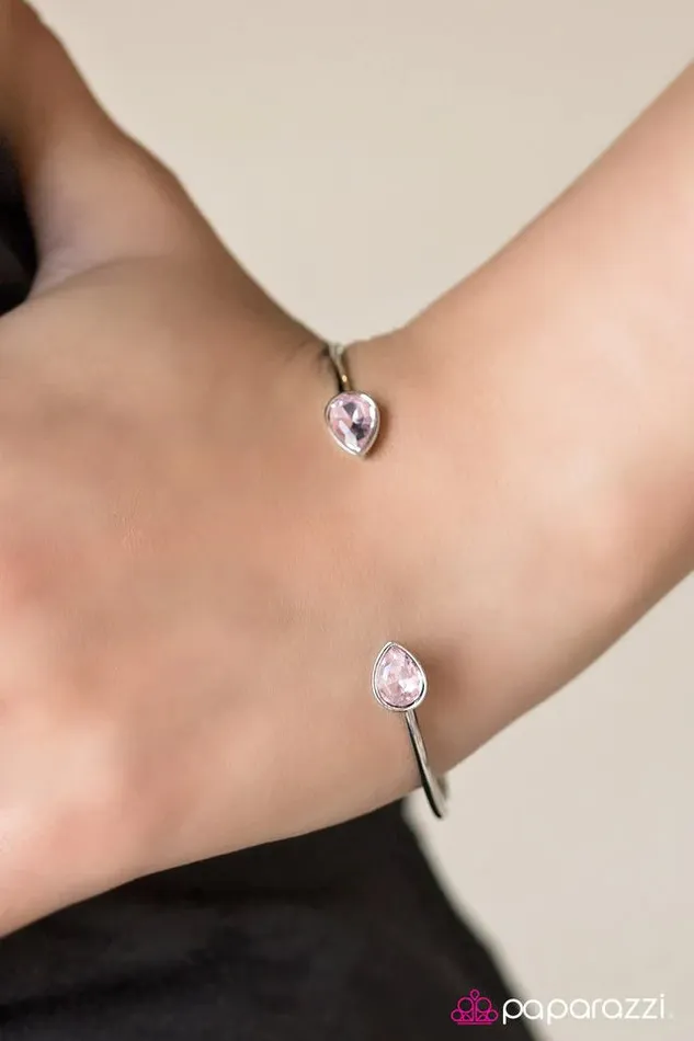 Paparazzi Jewelry Paparazzi Bracelet Risk of Rain Pink Bracelets