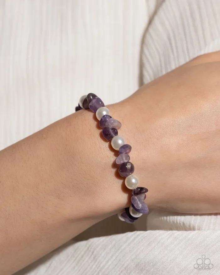 Paparazzi Jewelry Paparazzi Bracelet Robust Refinement Purple Bracelets