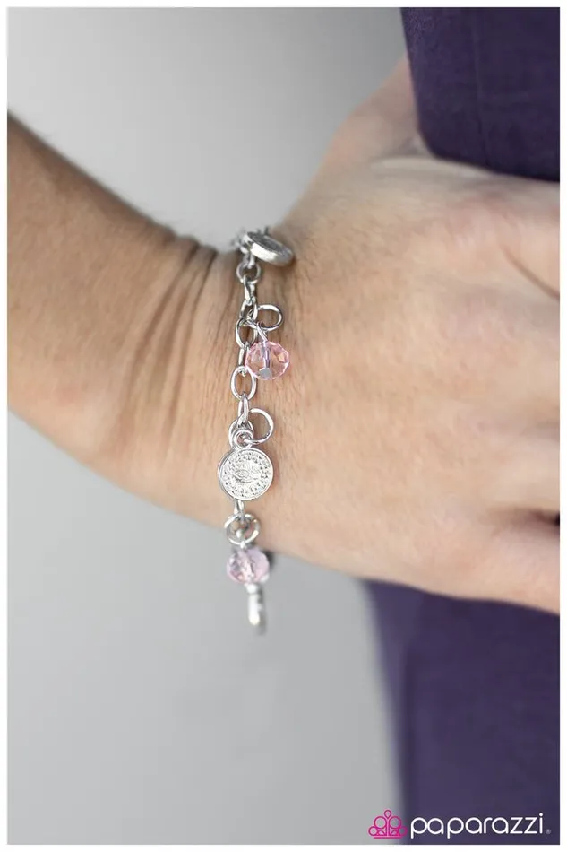 Paparazzi Jewelry Paparazzi Bracelet The Euro Pink Bracelets