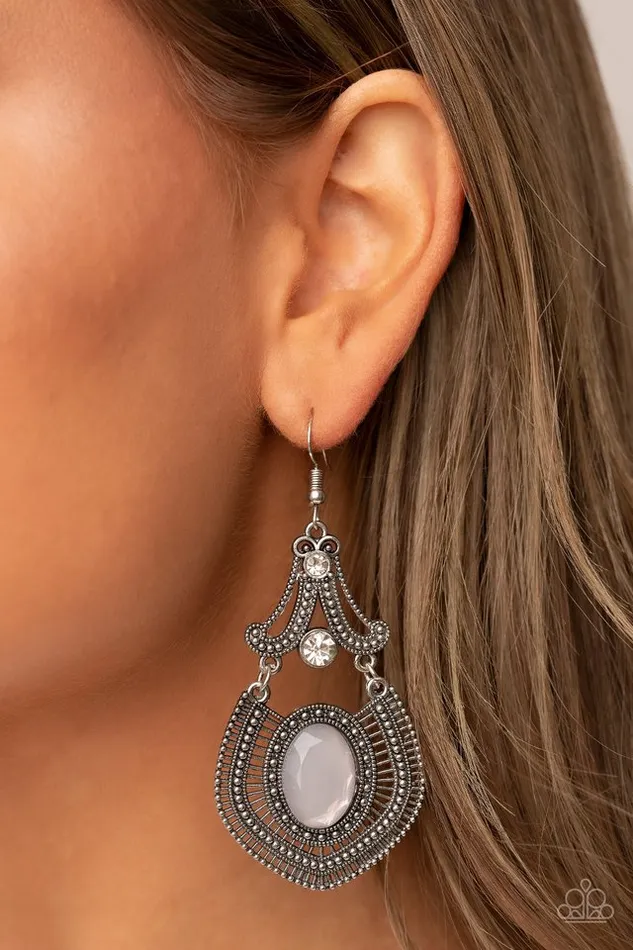 Paparazzi Jewelry Paparazzi Earring Panama Palace Silver Earrings