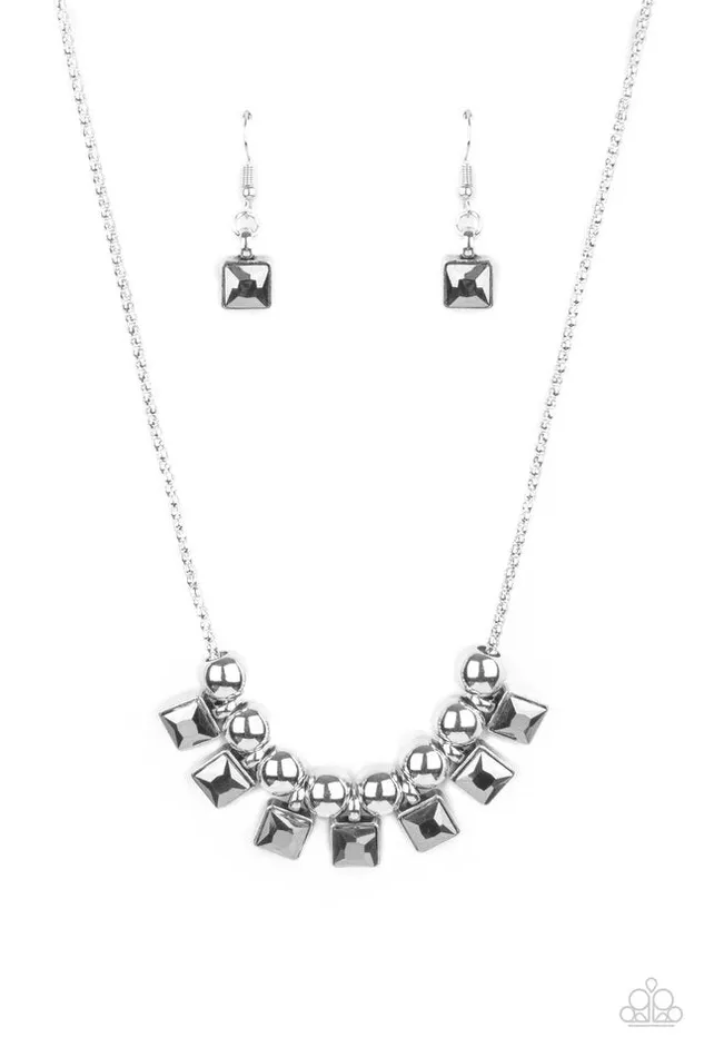 Paparazzi Jewelry Paparazzi Necklace Graciously Audacious Silver Necklaces Paparazzi Jewelry Paparazzi Necklace Graciously Audacious Silver Necklaces