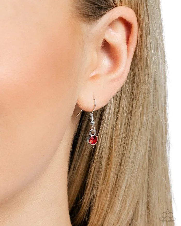 Paparazzi Jewelry Paparazzi Necklace Hallucinatory Hearts Red Necklaces Paparazzi Jewelry Paparazzi Necklace Hallucinatory Hearts Red Necklaces