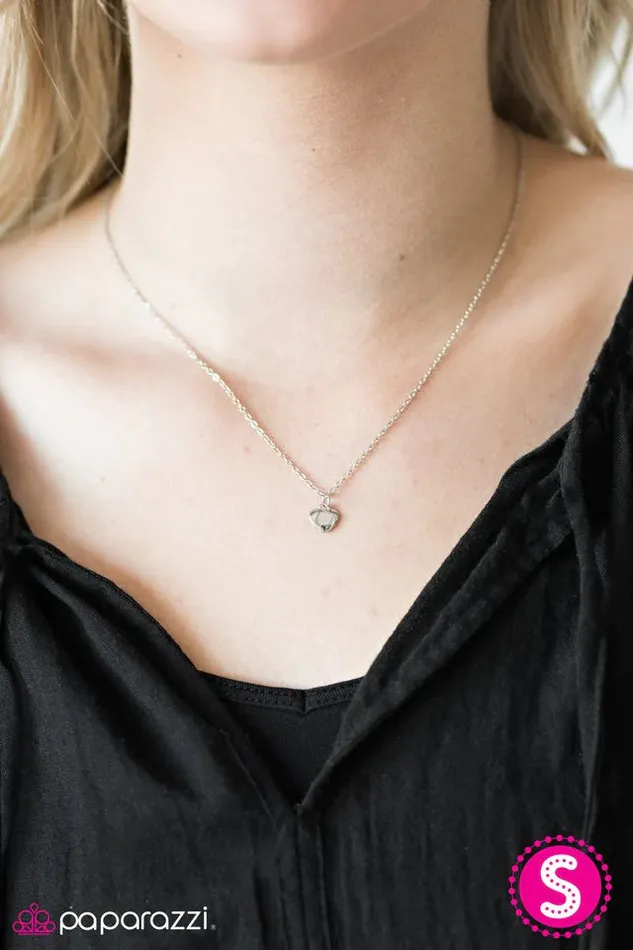 Paparazzi Jewelry Paparazzi Necklace Heart Of A Lion Silver Necklaces