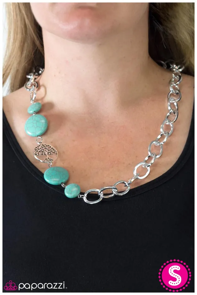 Paparazzi Jewelry Paparazzi Necklace Pure Country Blue Necklaces