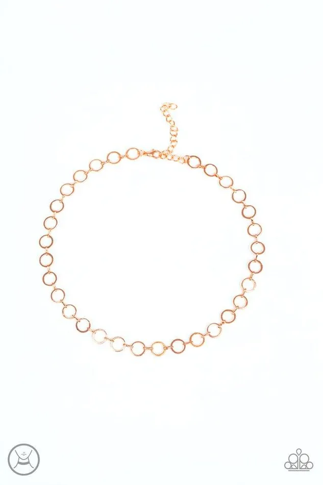 Paparazzi Jewelry Paparazzi Necklace Roundabout Radiance Copper Necklaces