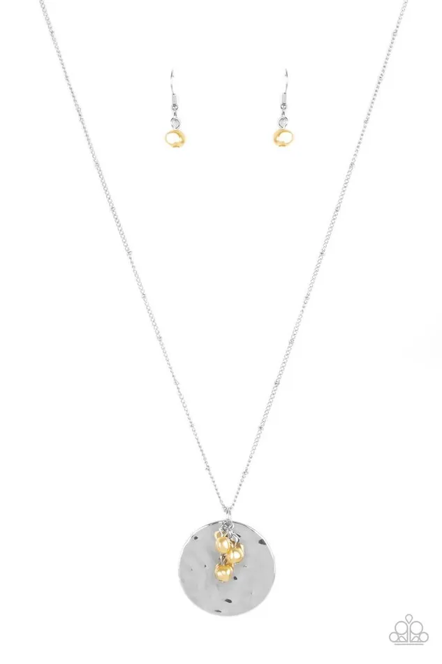 Paparazzi Jewelry Paparazzi Necklace Seaside Shimmer Yellow Necklaces Paparazzi Jewelry Paparazzi Necklace Seaside Shimmer Yellow Necklaces