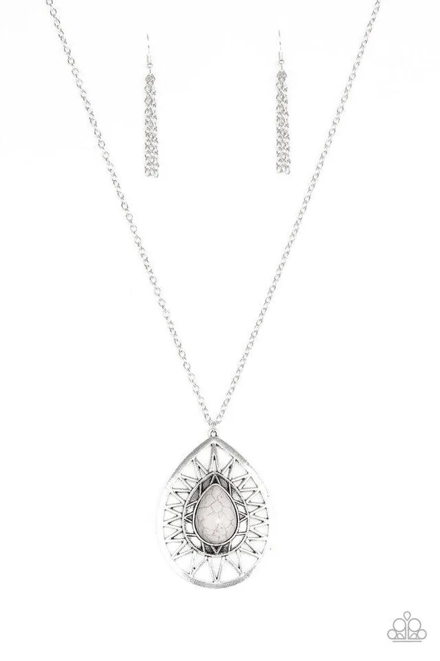 Paparazzi Jewelry Paparazzi Necklace Summer Sunbeam Silver Necklaces