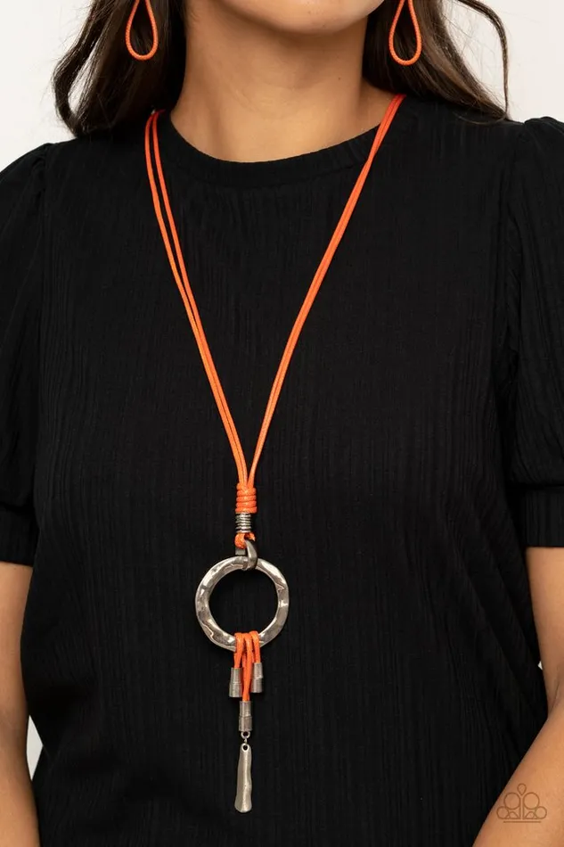 Paparazzi Jewelry Paparazzi Necklace Tranquil Artisan Orange Necklaces