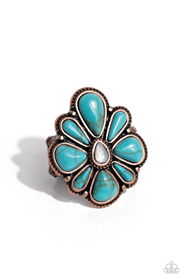 Paparazzi Jewelry Paparazzi Ring Floral Folklore Copper Rings Paparazzi Jewelry Paparazzi Ring Floral Folklore Copper Rings