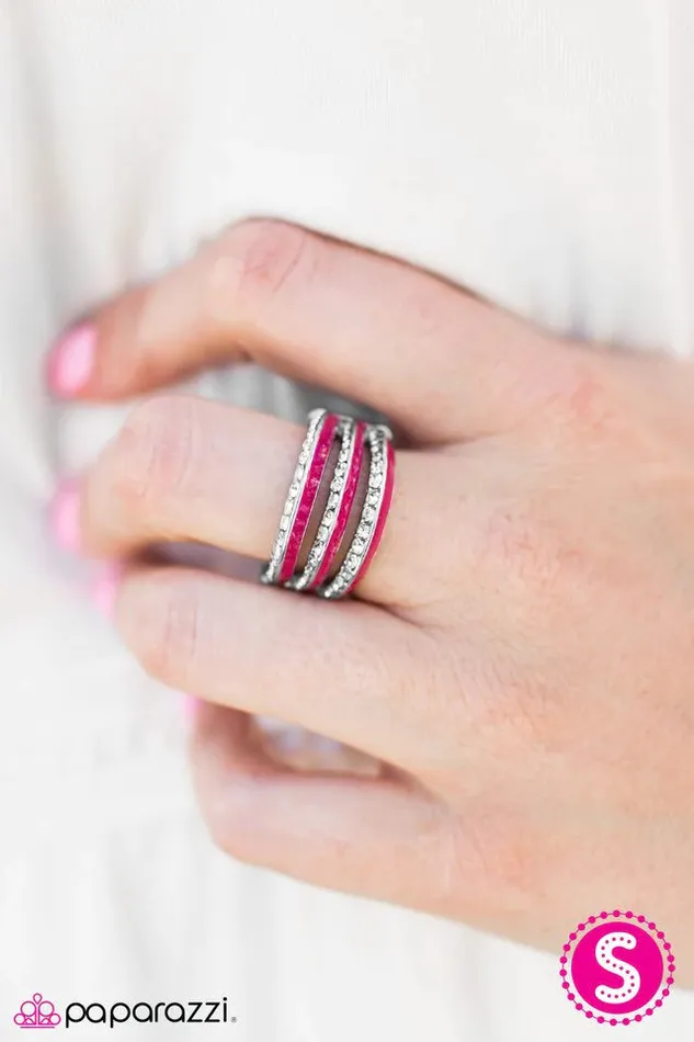 Paparazzi Jewelry Paparazzi Ring The Band Leader Pink Rings