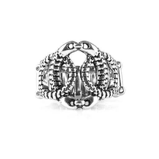 Paparazzi Jewelry Paparazzi Ring TRIO de Janeiro Silver Rings