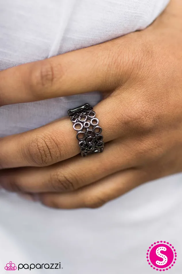 Paparazzi Jewelry Rings Paparazzi Ring Bright and Bubbly Black