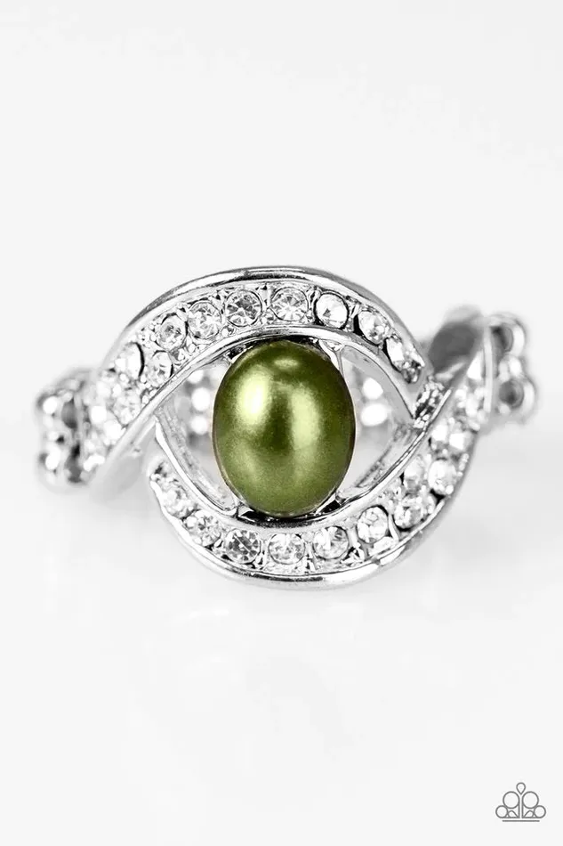 Paparazzi Jewelry Rings Paparazzi Ring CACHE Me If You Can Green