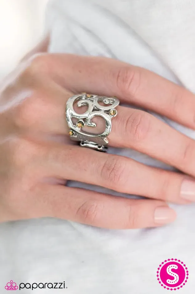 Paparazzi Jewelry Rings Paparazzi Ring Cloudy Days Brown