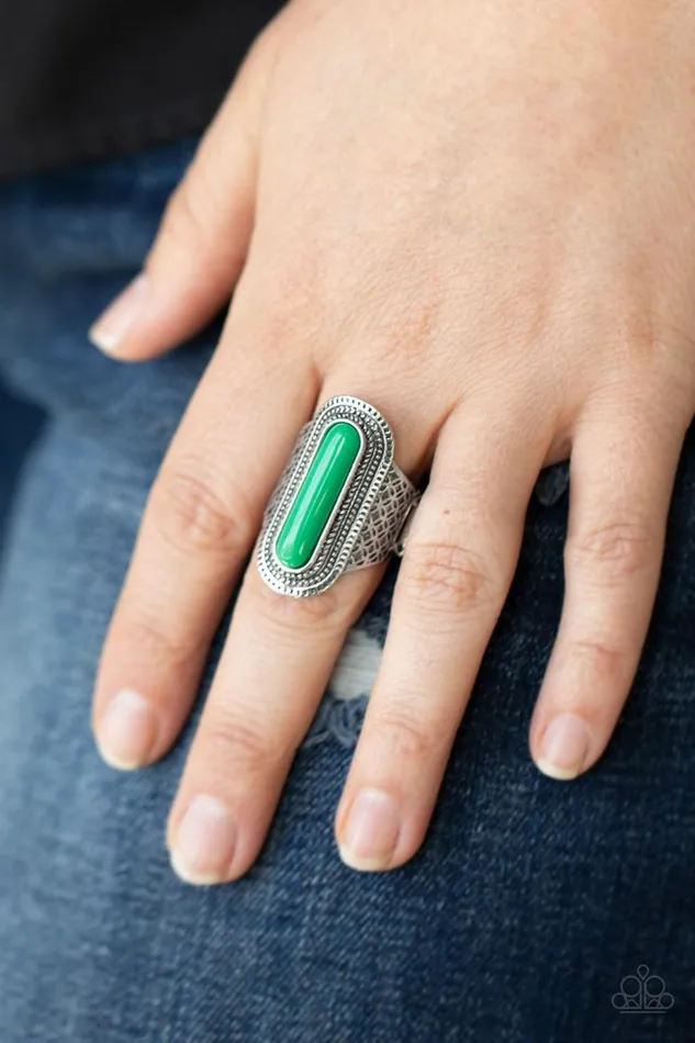 Paparazzi Jewelry Rings Paparazzi Ring Dubai Distraction Green