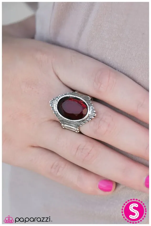 Paparazzi Jewelry Rings Paparazzi Ring High Voltage Red