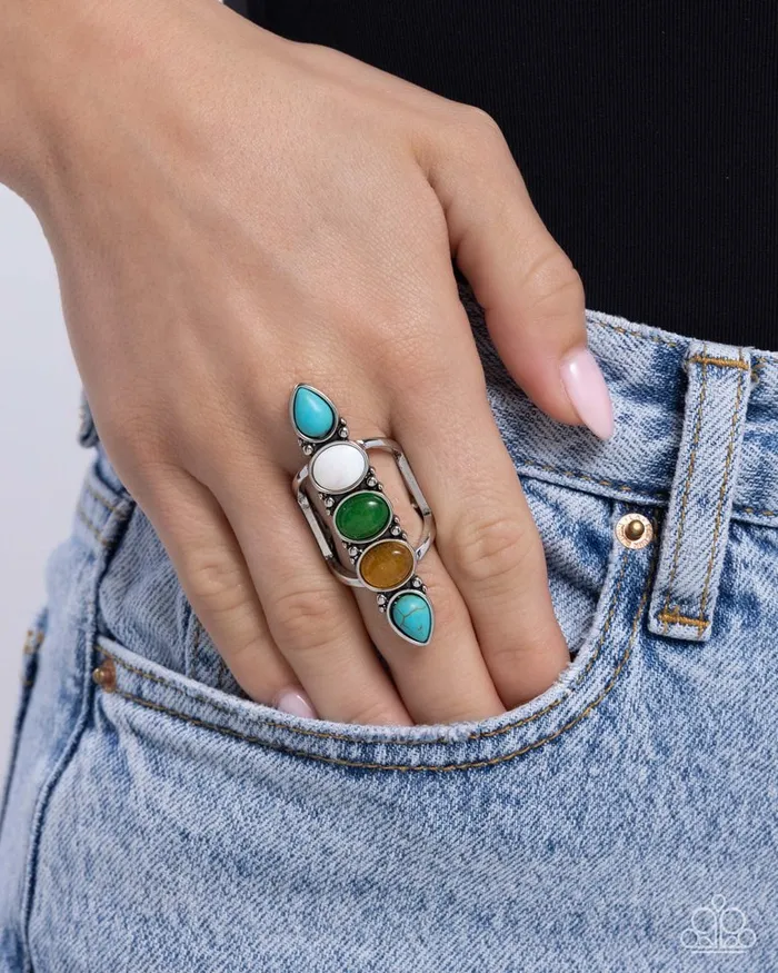 Paparazzi Jewelry Rings Paparazzi Ring I See Your Point Green