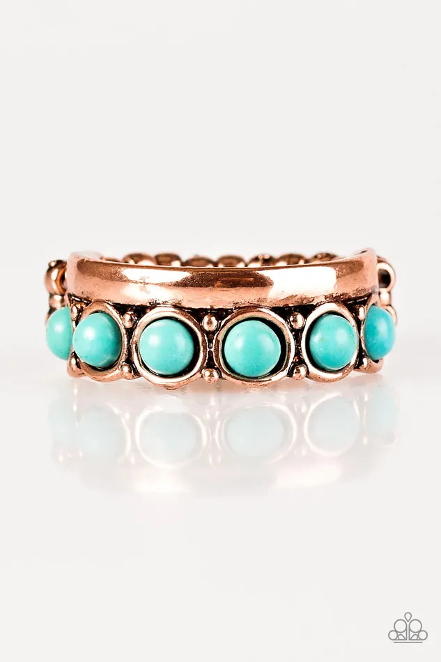 Paparazzi Jewelry Rings Paparazzi Ring Over The River and Through The Woods Copper