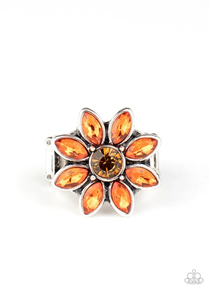 Paparazzi Jewelry Rings Paparazzi Ring Prismatic Petals Orange Paparazzi Jewelry Rings Paparazzi Ring Prismatic Petals Orange